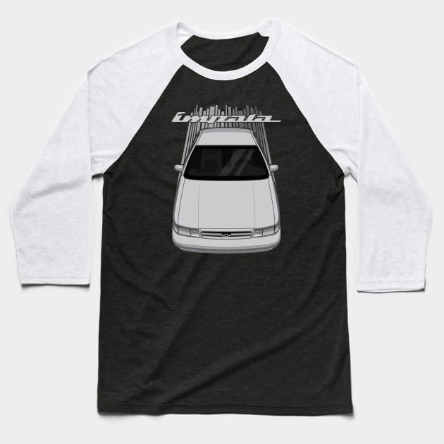 Chevrolet Impala SS 1994 - 1996 - silver Baseball T-Shirt by V8social